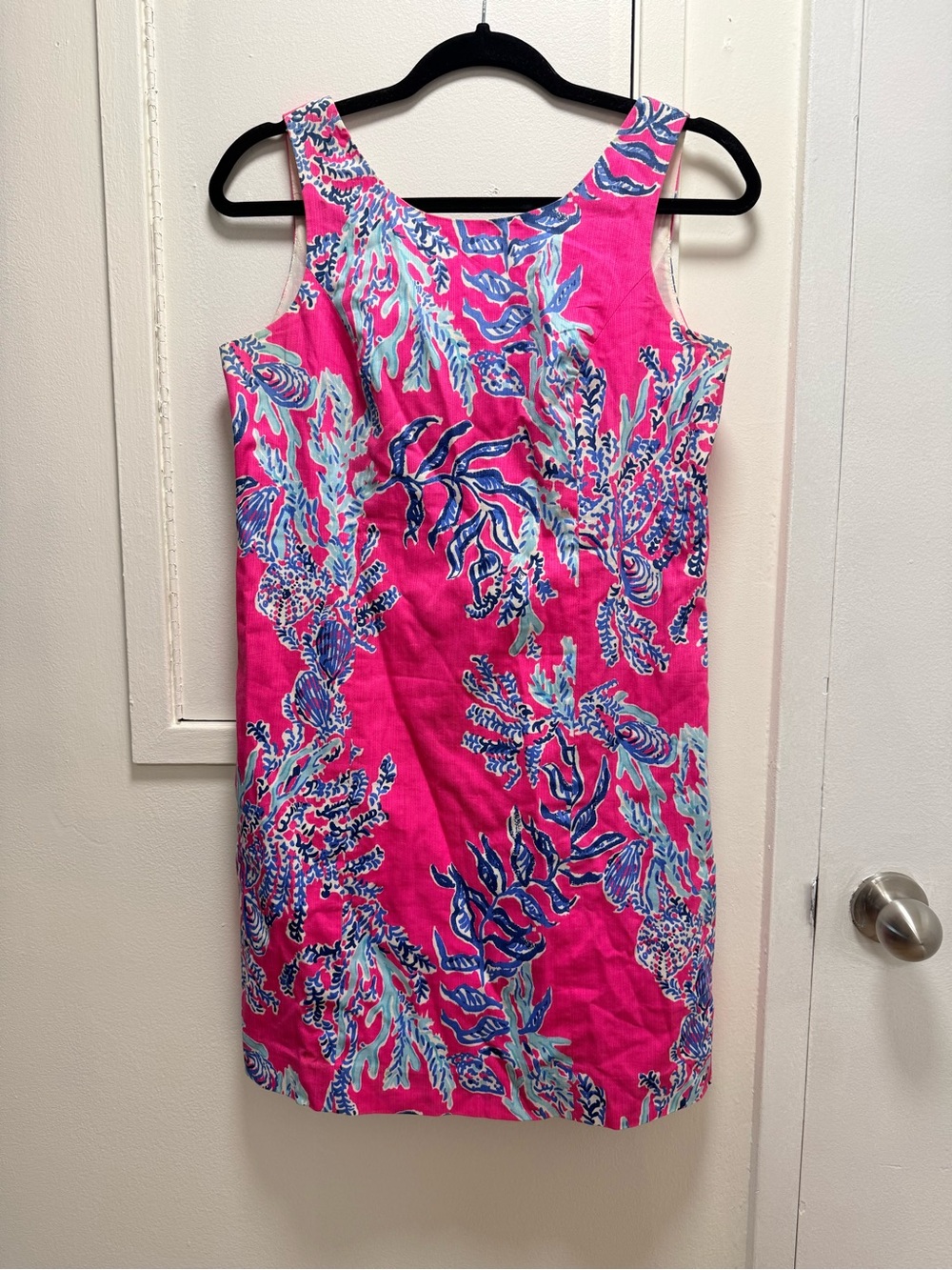 Lilly Pulitzer Pink Floral Shift Dress